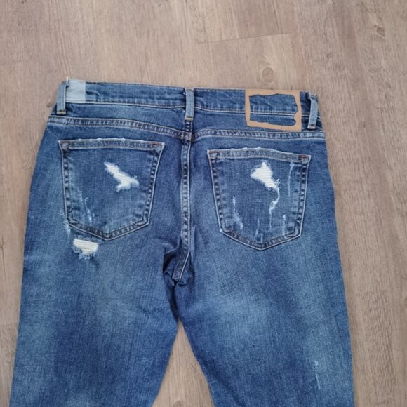 Zara distressed relaxed fit jeans - Picture 6 of 7